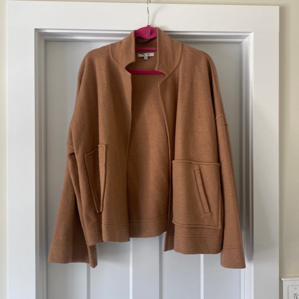 Madewell Wool Open Cardigan
